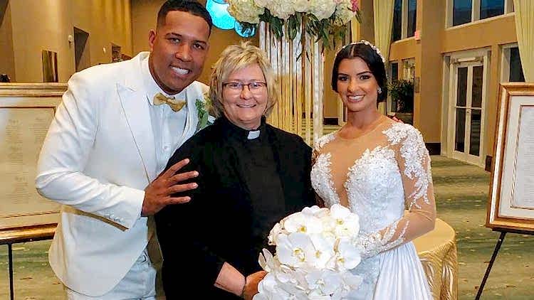 SalvadorPerez-and-BeautifulBride-TheEdisonEventSpace-IndependenceMO Wedding Officiant in Kansas City