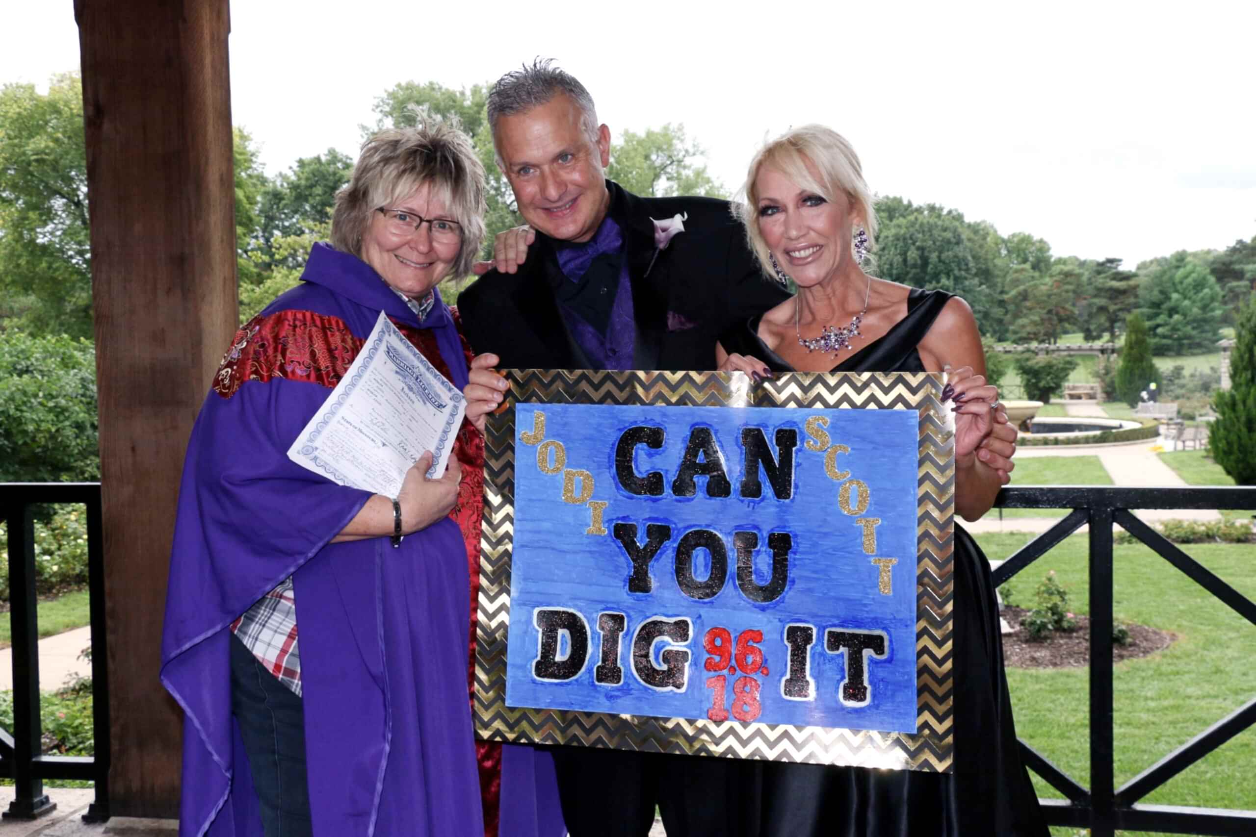Mobile Wedding Officiant Can KC Weddings 2 Go What to do in an Emergency IMG_2658